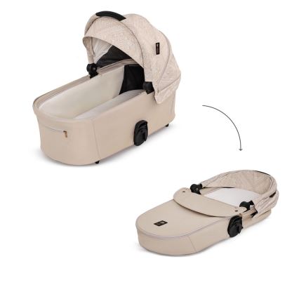 KINDERKRAFT - Kombineret barnevogn 2-i-1 NEA 2 Dune Whisper Bizuu