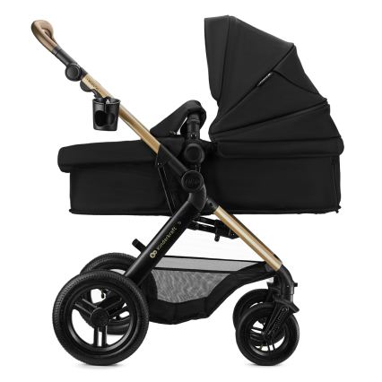 KINDERKRAFT - Kombineret klapvogn 3-i-1 MOOV 2 XL Air Black