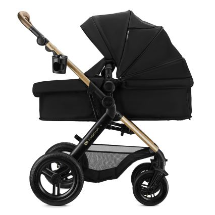 KINDERKRAFT - Kombineret klapvogn 3-i-1 MOOV 2 XL Air Black