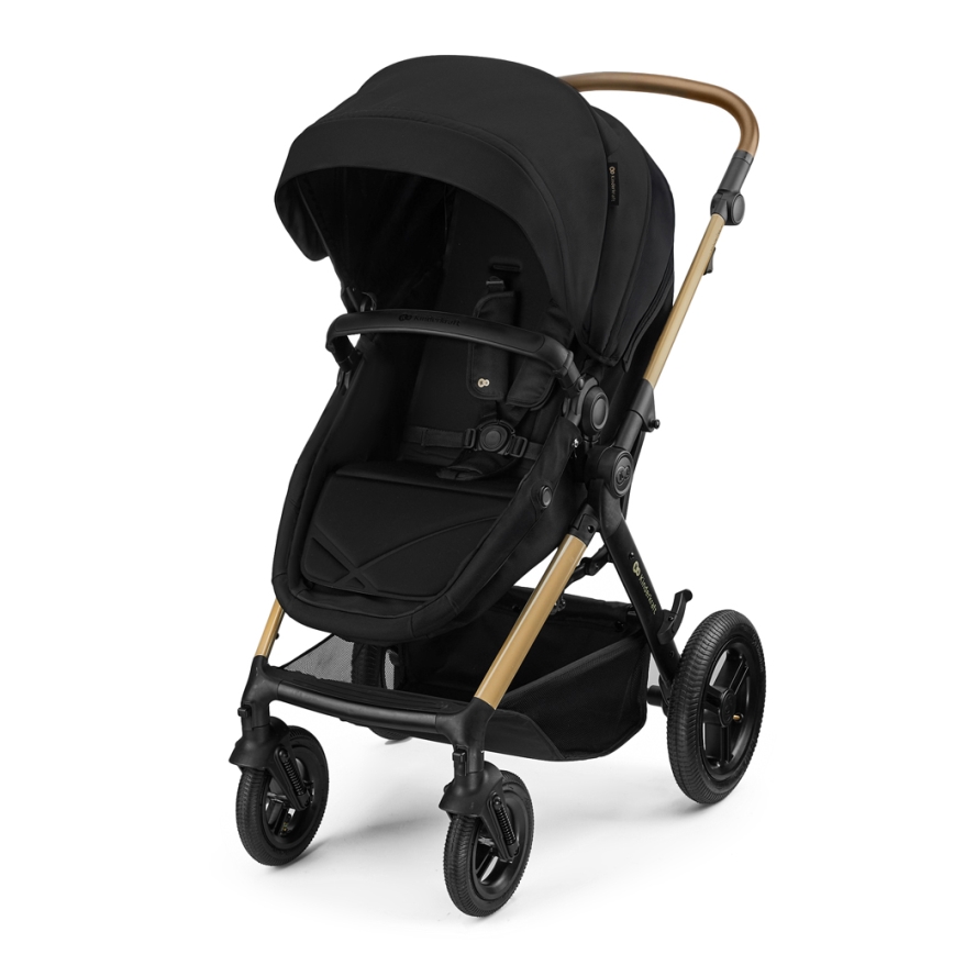 KINDERKRAFT - Kombineret klapvogn 3-i-1 MOOV 2 XL Air Black