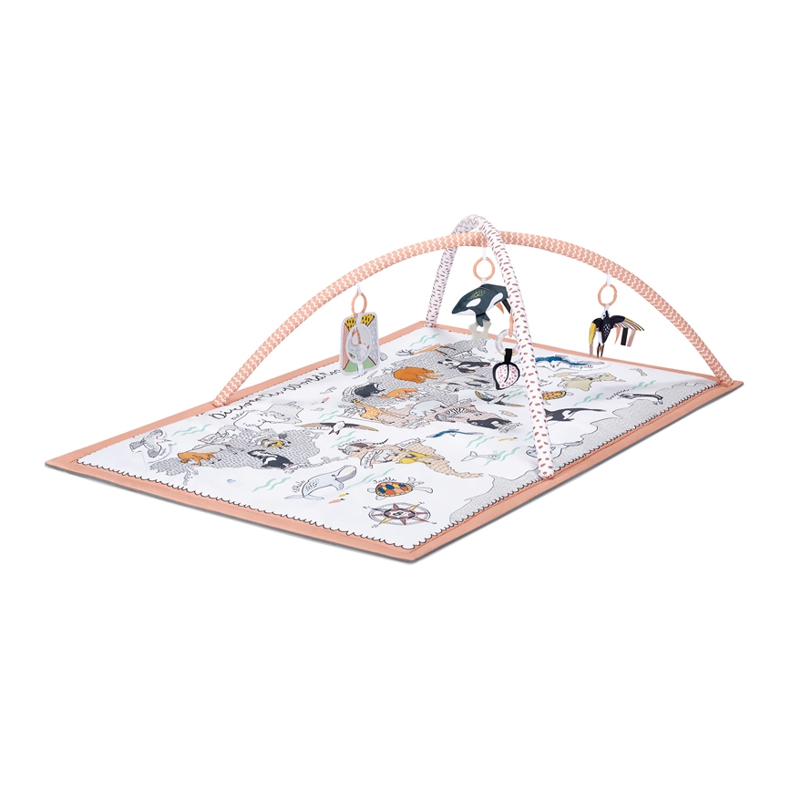 KINDERKRAFT - Legetæppe 3v1 TIPPY