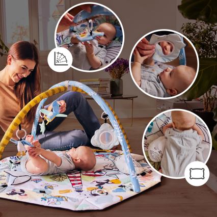 KINDERKRAFT - Legetæppe til børn SMARTPLAY Sea