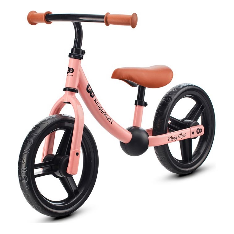 KINDERKRAFT - Løbecykel 2WAY NEXT lyserød