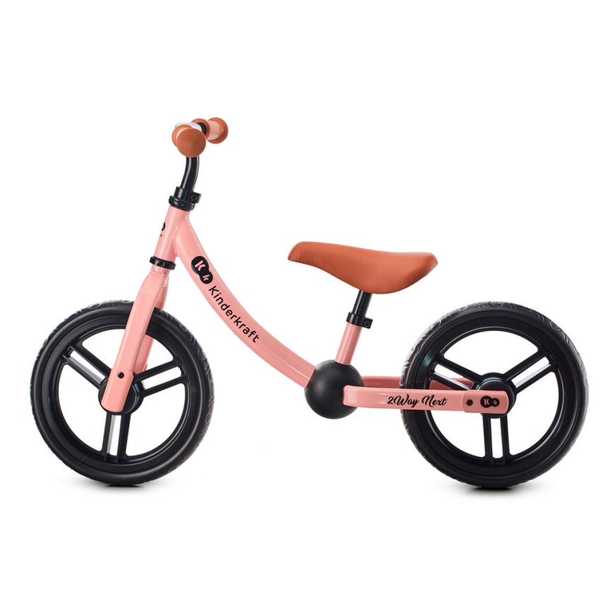 KINDERKRAFT - Løbecykel 2WAY NEXT lyserød