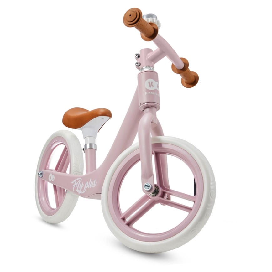 KINDERKRAFT - Løbecykel FLY PLUS Powder lyserød
