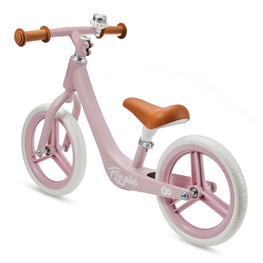 KINDERKRAFT - Løbecykel FLY PLUS Powder lyserød