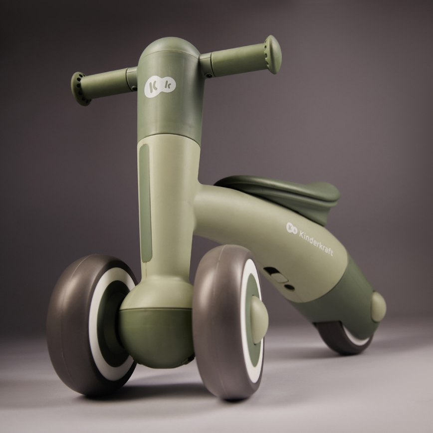 KINDERKRAFT - Løbecykel MINIBI Premium grøn