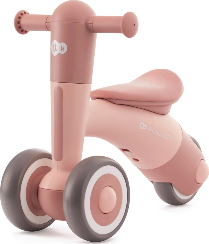 KINDERKRAFT - Løbecykel MINIBI Premium lyserød