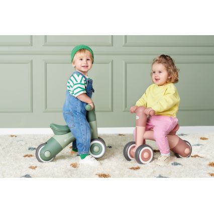 KINDERKRAFT - Løbecykel MINIBI Premium lyserød