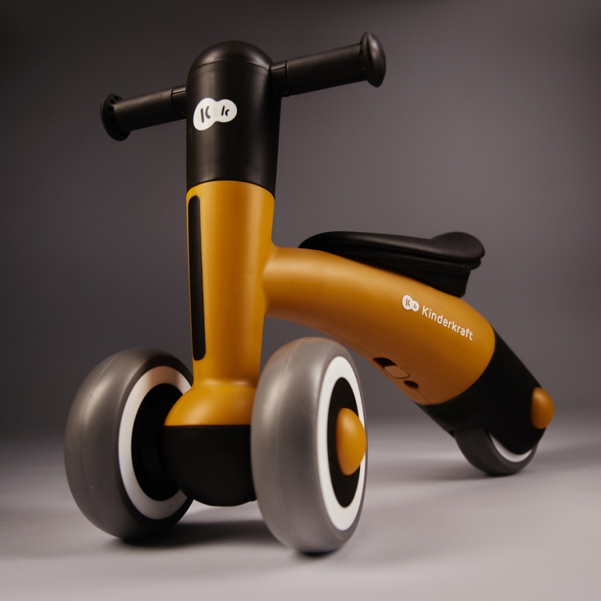 KINDERKRAFT - Løbecykel MINIBI Premium orange/grå