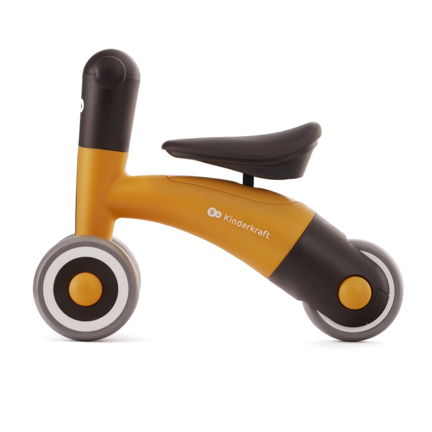 KINDERKRAFT - Løbecykel MINIBI Premium orange/grå