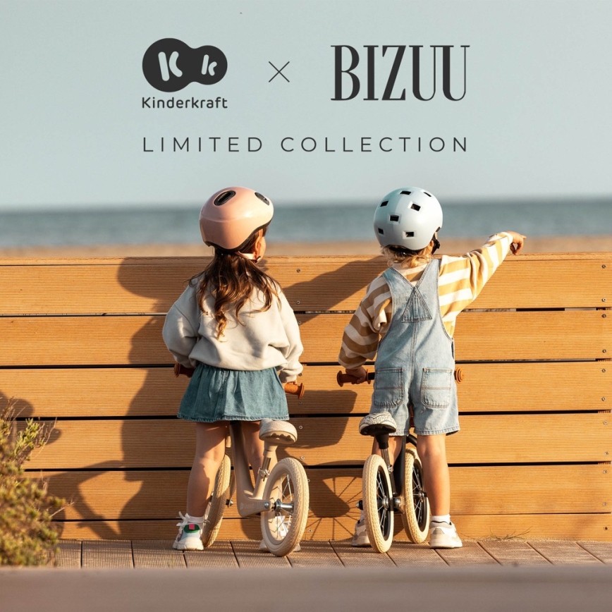 KINDERKRAFT - Løbecykel RAPID 2 Dune Whisper Bizuu