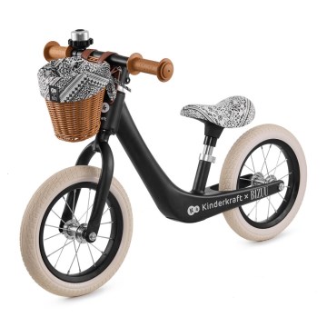 KINDERKRAFT - Løbecykel RAPID 2 Lunar Black Bizuu