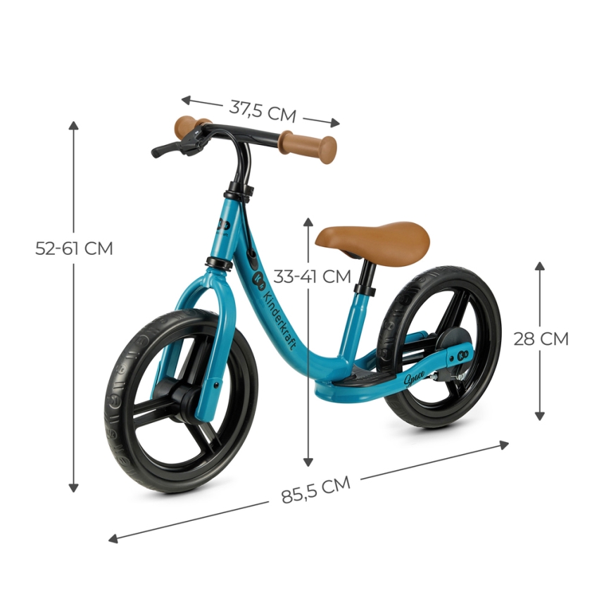 KINDERKRAFT - Løbecykel SPACE blå