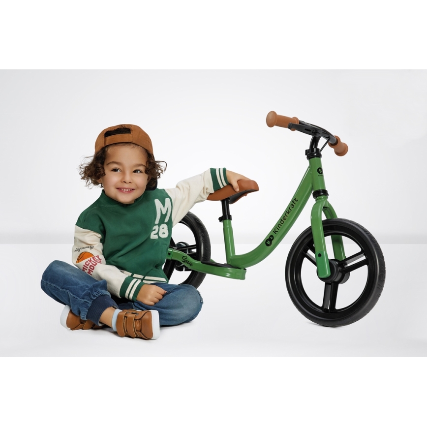 KINDERKRAFT - Løbecykel SPACE grøn