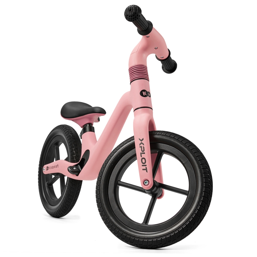 KINDERKRAFT - Løbecykel XPLOIT Bubblegum lyserød
