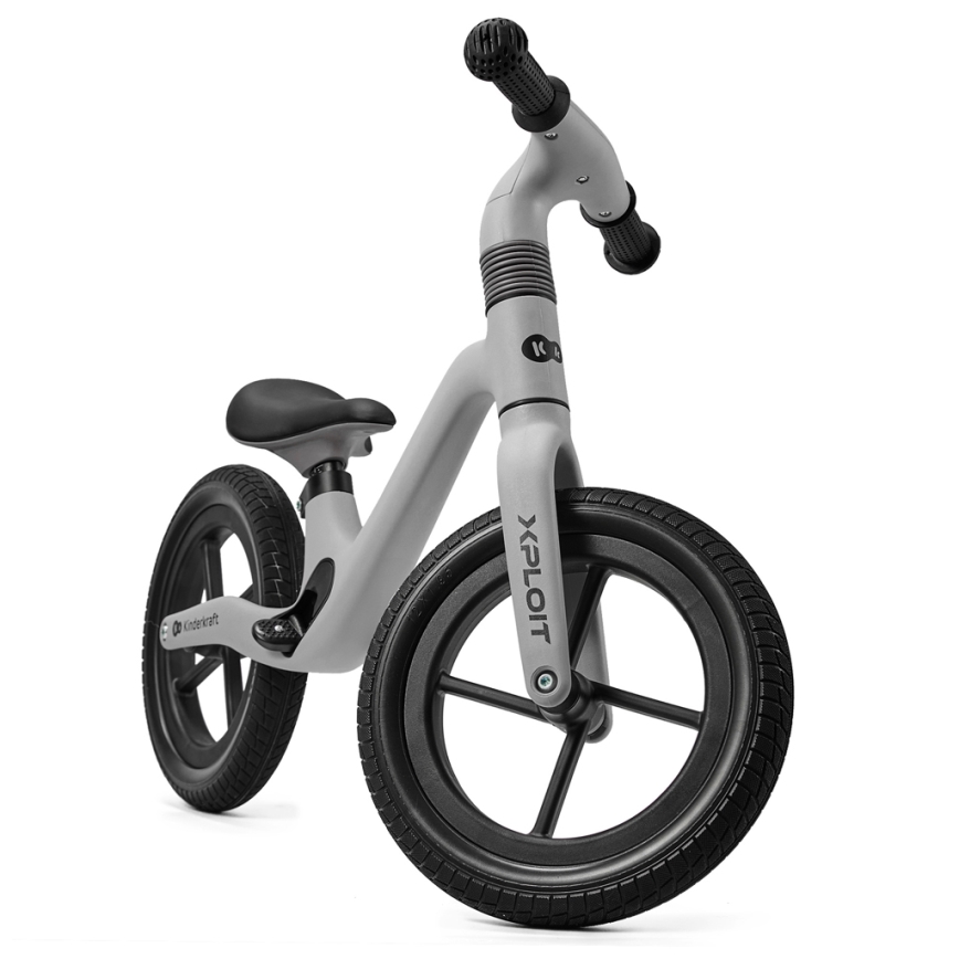 KINDERKRAFT - Løbecykel XPLOIT Moonstone sølvfarvet