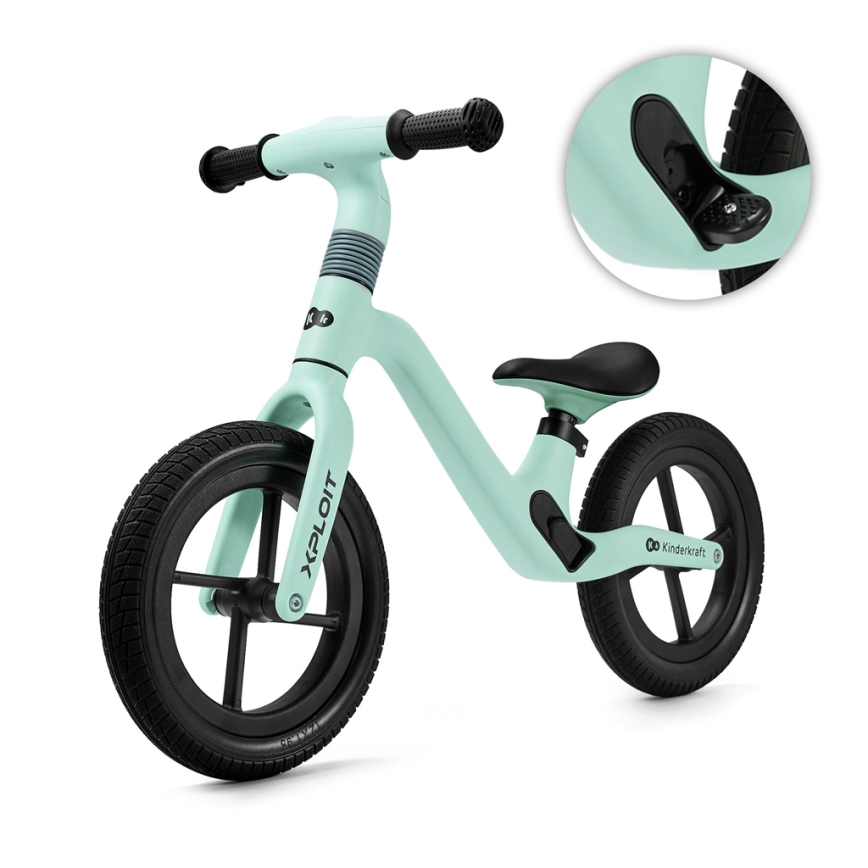 KINDERKRAFT - Løbecykel XPLOIT Turquoise