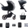 KINDERKRAFT - Multifunktionel barnevogn 2-i-1 PRIME 2 sort