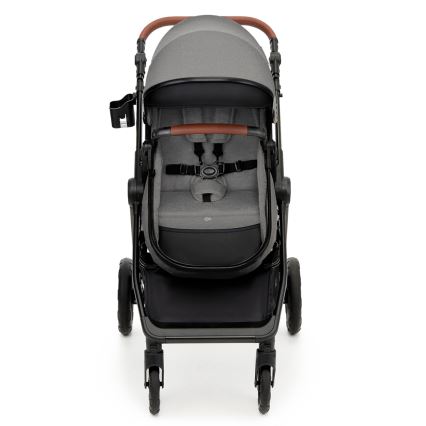 KINDERKRAFT - Multifunktionel barnevogn 3-i-1 ESME Moonlight grå + autostol MINK PRO
