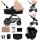 KINDERKRAFT - Multifunktionel barnevogn 3-i-1 MOOV 2 Sandbeige + autostol MINK PRO