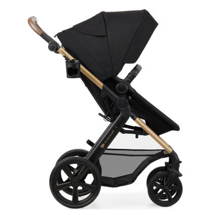 KINDERKRAFT - Multifunktionel barnevogn 3-i-1 MOOV 2 sort + autostol MINK PRO