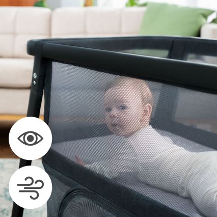 KINDERKRAFT - Rejseseng 4-i-1 SOFI PLUS mørk