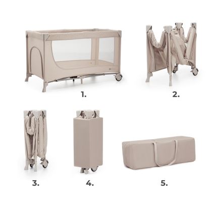 KINDERKRAFT - Rejseseng JOY 2 beige
