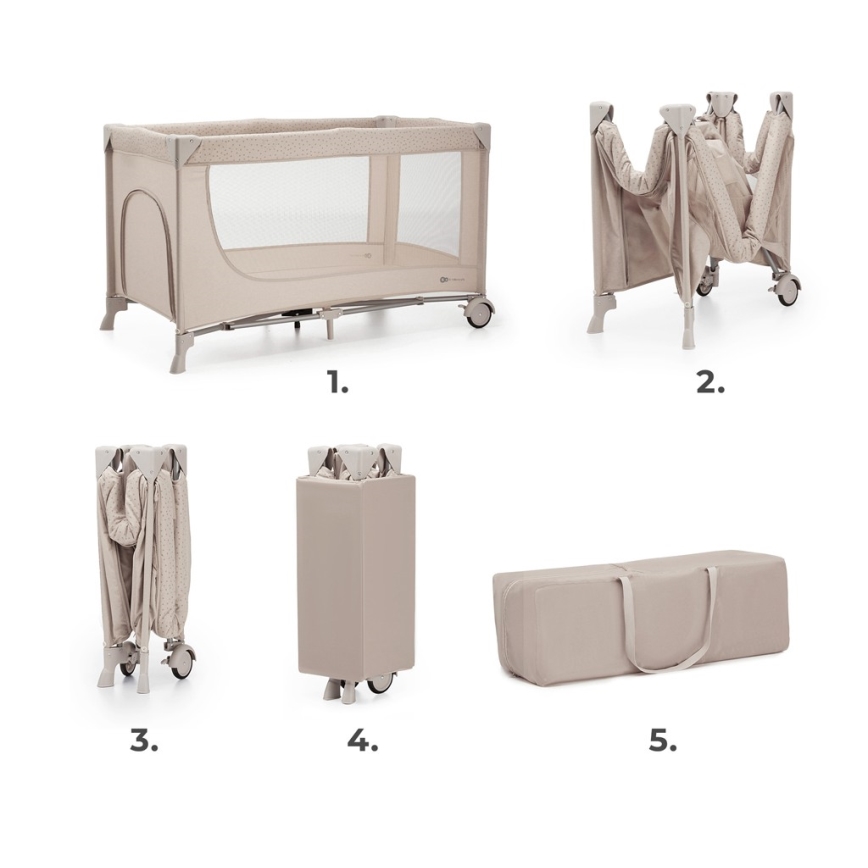 KINDERKRAFT - Rejseseng JOY 2 beige