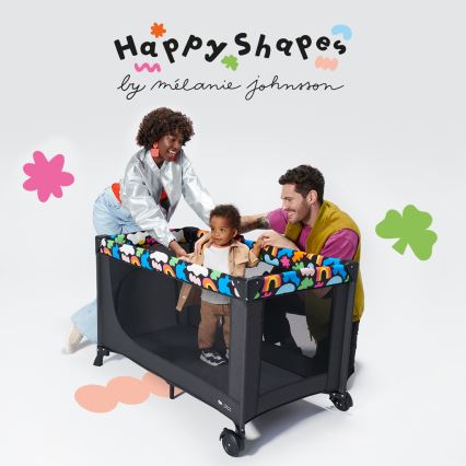 KINDERKRAFT - Rejseseng JOY 2 Happy shapes