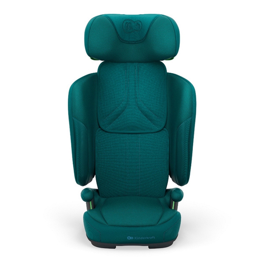 KINDERKRAFT - Sammenklappelig autostol UNITY 2 i-Size 100-150 cm turkis
