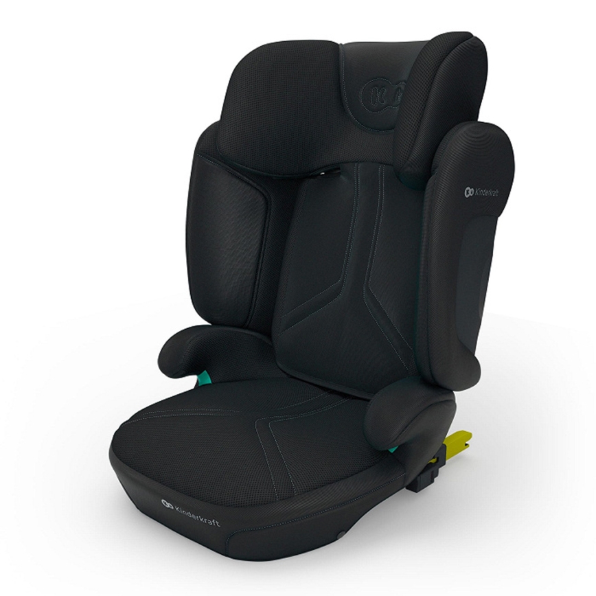 KINDERKRAFT - Sammenklappelig autostol XPAND 2 PRO 100-150 cm sort