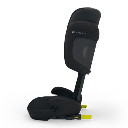 KINDERKRAFT - Sammenklappelig autostol XPAND 2 PRO 100-150 cm sort