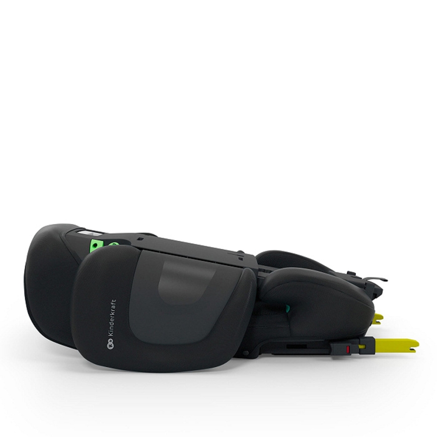 KINDERKRAFT - Sammenklappelig autostol XPAND 2 PRO 100-150 cm sort