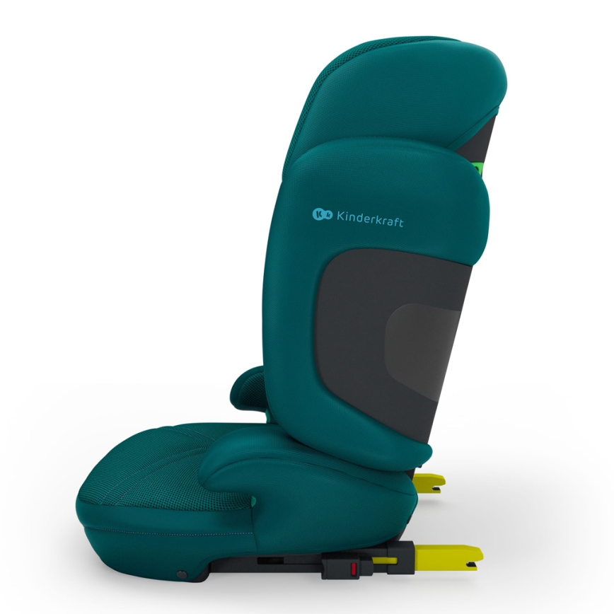 KINDERKRAFT - Sammenklappelig autostol XPAND 2 PRO 100-150 cm turkis