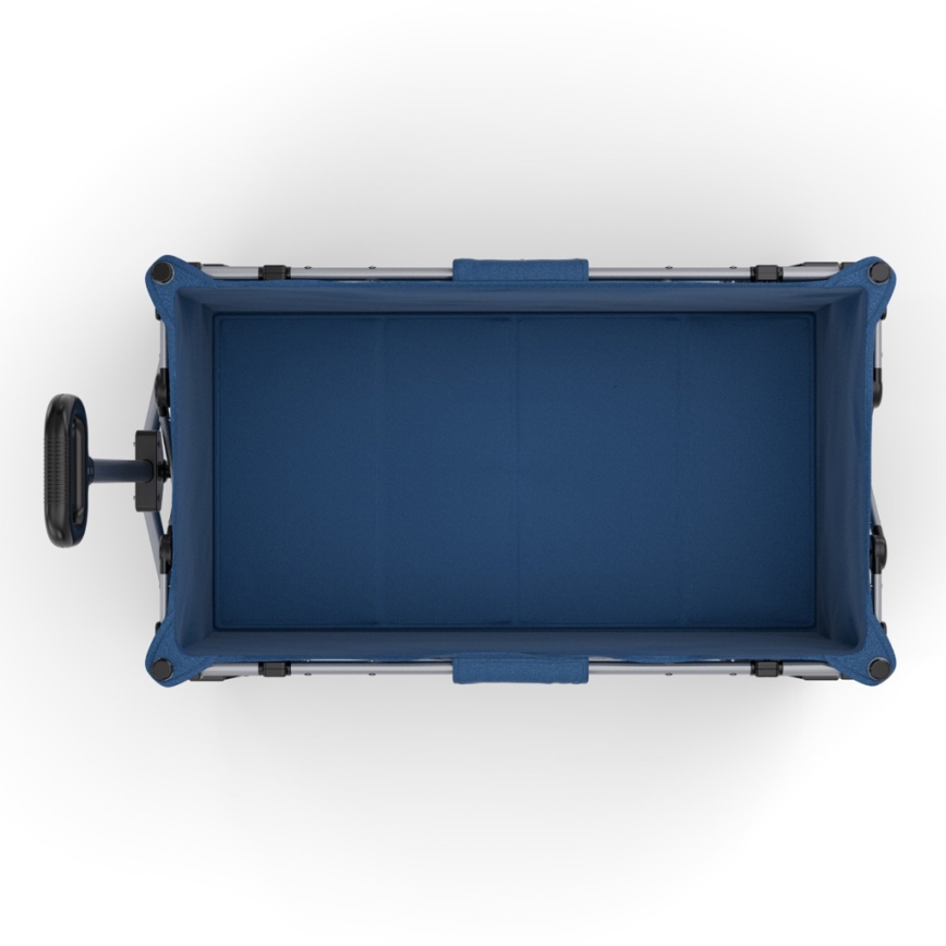 KINDERKRAFT - Sammenklappelig transportvogn WAGON ROLLSTER blå