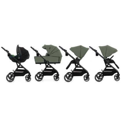 KINDERKRAFT SELECT - Sporty klapvogn 2-i-1 YOXI Mystic green