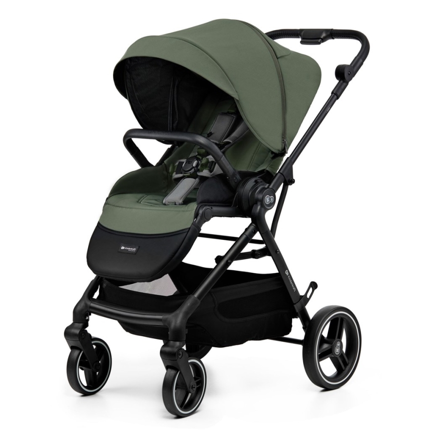 KINDERKRAFT SELECT - Sporty klapvogn 2-i-1 YOXI Mystic green