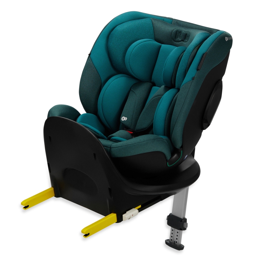 KINDERKRAFT SELECT - Autostol med drejbar I-FIX-base (40-150 cm) Harbor blue