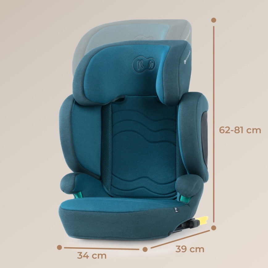 KINDERKRAFT SELECT - Autostol XPAND 2 i-Str. (100-150 cm) Premium blå