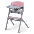 KINDERKRAFT SELECT - Børne højstol 3-i-1 LIVY Premium Aster pink