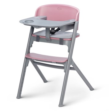 KINDERKRAFT SELECT - Børne højstol 3-i-1 LIVY Premium Aster pink