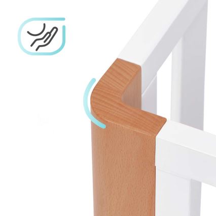 KINDERKRAFT SELECT - Børneseng 4-i-1 KOYA Premium bøg/fyr