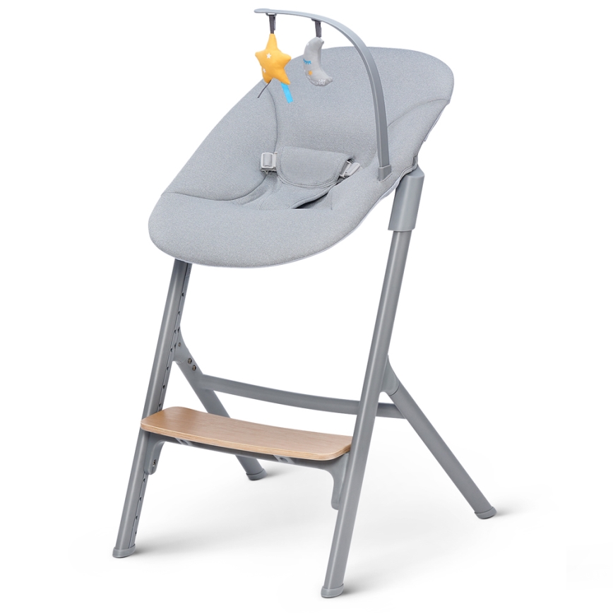 KINDERKRAFT SELECT - Højstol 03.01.2001 LIVY Premium eg + loungemøbel CALMEE