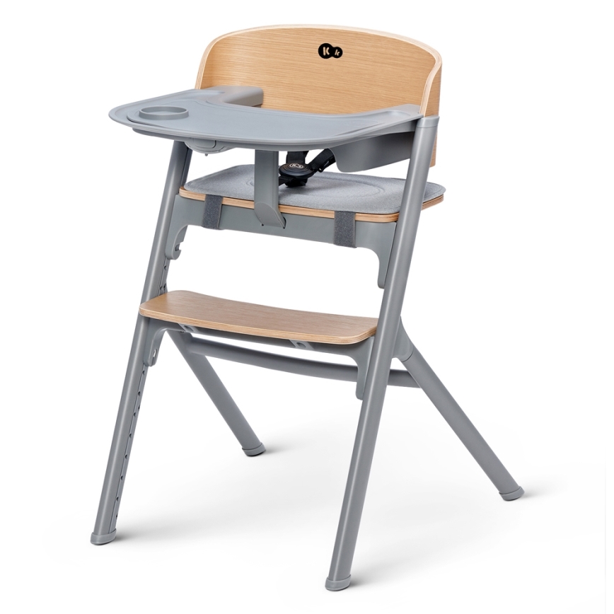 KINDERKRAFT SELECT - Højstol 3-i-1 LIVY Premium eg