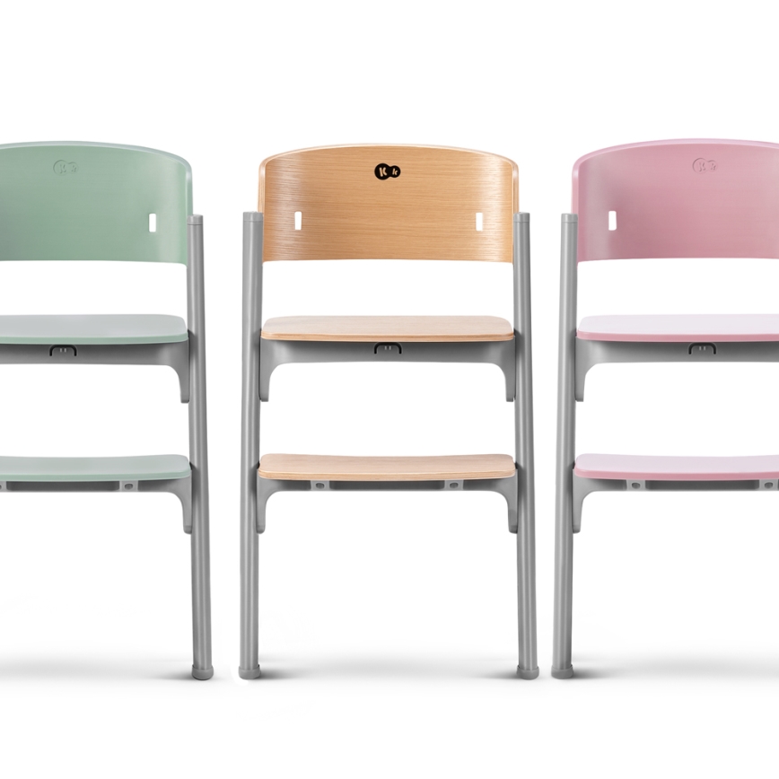 KINDERKRAFT SELECT - Højstol 3-i-1 LIVY Premium eg