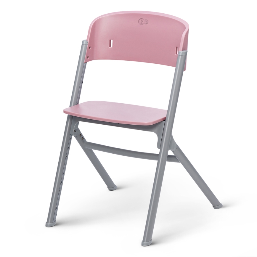 KINDERKRAFT SELECT - Højstol 3-i-1 LIVY Premium Aster lyserød + loungemøbel CALMEE