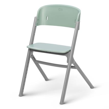 KINDERKRAFT SELECT - Børnehøjstol 3-i-1 LIVY Premium Olive green + vippestol CALMEE