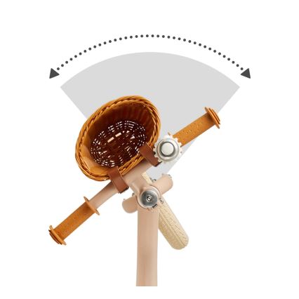 KINDERKRAFT SELECT - Løbecykel RAPID2 lyserød