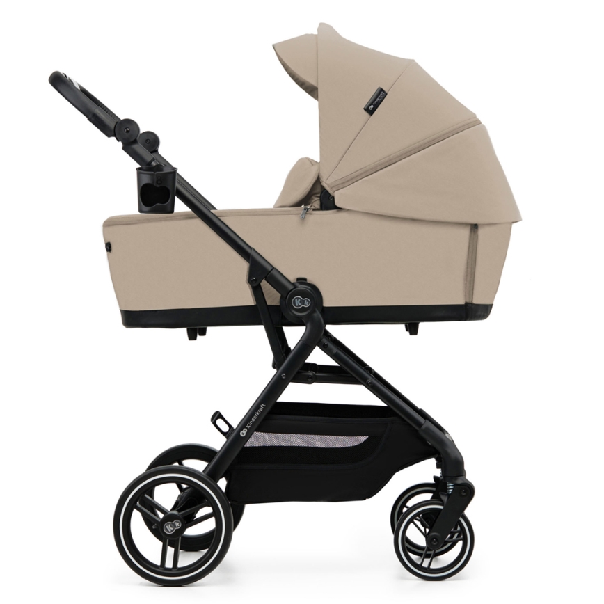 KINDERKRAFT SELECT - Multifunktionel barnevogn 2-i-1 YOXI Sandbeige